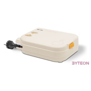 ROLEE M automata hosszabbító, 2db földeletlen aljzat  2db USB aljzat, 4m, Gyöngyházfehér