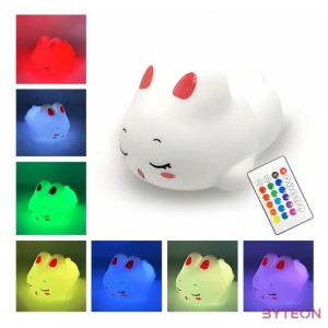 Media-Tech POKKY Dreaming Bunny többszínű éjszakai lámpa gyerekeknek