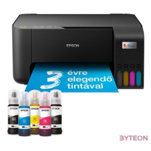 EPSON Tintasugaras nyomtató - EcoTank L3230 (A4, MFP, színes, 5760x1440 DPI, 33 lap,perc, USB)