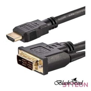 BLACKBIRD Kábel HDMI male to DVI 241 male kétirányú, 2m