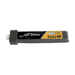 Tattu LiPo 300mAh 3.8V 75C 1S1P HV BT2.0.5 akkumulátor (5db)