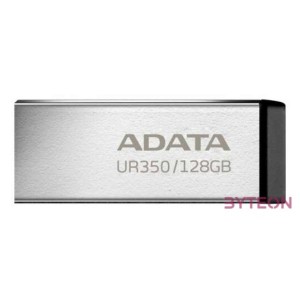 ADATA Pendrive 128GB, UR350 USB 3.2, fémházas, fekete