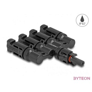 Delock DL4 napkonnektorok 1 x anya- 4 x apa