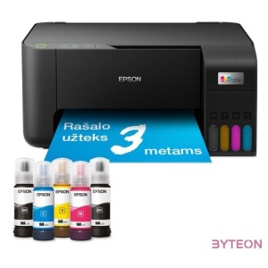 EPSON Tintasugaras nyomtató - EcoTank L3230 (A4, MFP, színes, 5760x1440 DPI, 33 lap,perc, USB)