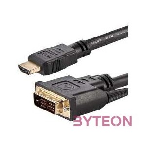 BLACKBIRD Kábel HDMI male to DVI 241 male kétirányú, 2m