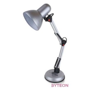 Esperanza Avior asztali lámpa, E27 foglalat, ezüst