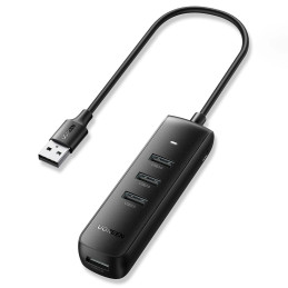 UGREEN CM416 4 az 1-ben USB adapter, 0.25m (fekete)