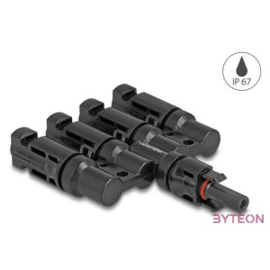 Delock DL4 napkonnektorok 1 x anya- 4 x apa