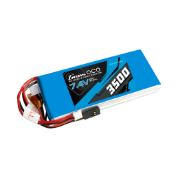 Akumulator LiPo Gens Ace 3500mAh 7,4V 1C 2S1P RX/TX