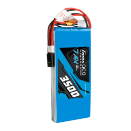 Akumulator LiPo Gens Ace 3500mAh 7,4V 1C 2S1P RX/TX