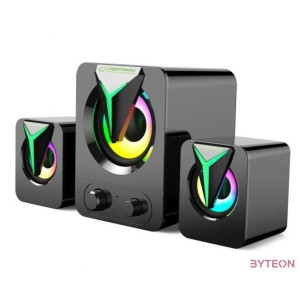 ESPERANZA USB HANGSZÓRÓK 2.1 LED SZIVÁRVÁNY SOPRANO