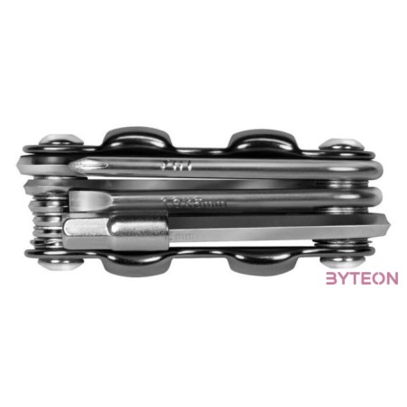 Logilink Mini összecsukható szerszám kerékpárokhoz, 9 az 1-ben