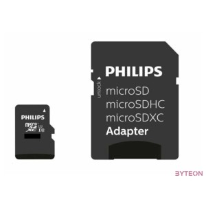Philips Micro SDXC Memóriakártya 512GB Class 10 UHS-I U1 Adapter