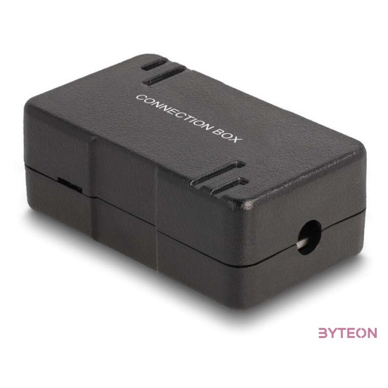 Delock Hálózati kapcsolat doboz LSA Cat.6, fekete