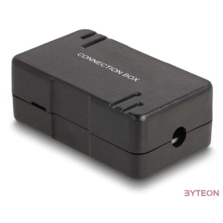 Delock Hálózati kapcsolat doboz LSA Cat.6, fekete