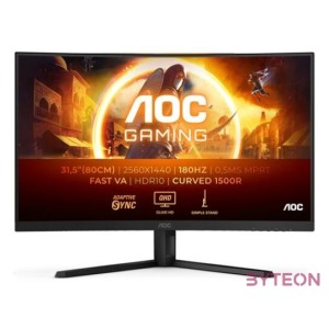 AOC CQ32G4VE 81,3cm (32) QHD Fast VA Gaming Monitor Curved 169 HDMI,DP 180Hz 0,5ms (MPRT) Sync