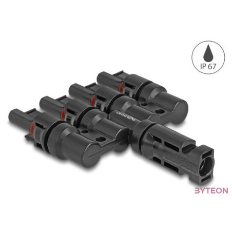 Delock DL4 napkonnektorok 1 x apa - 4 x anya