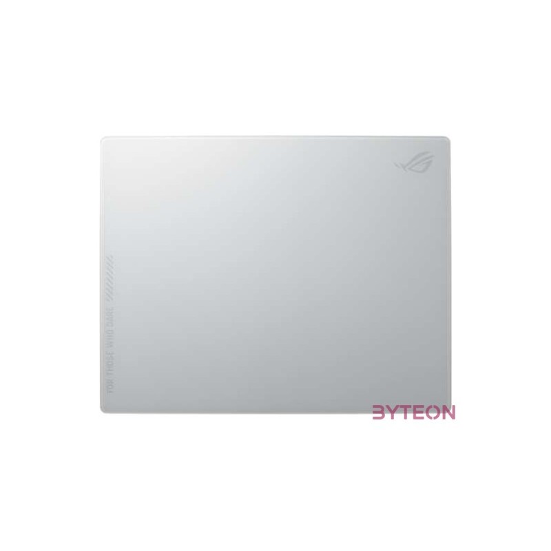 ASUS ROG Moonstone Ace L Glass Mousepad, 500x400mm, White Edition