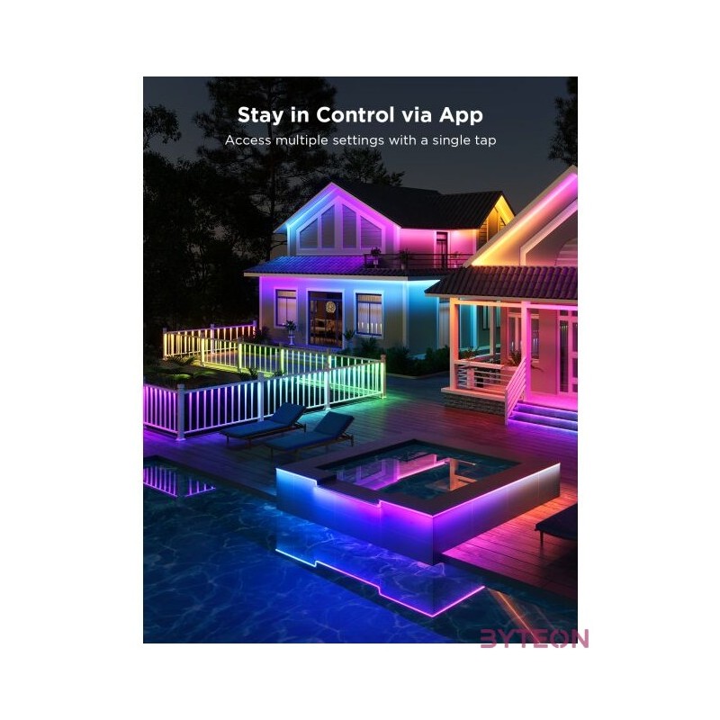 Govee Phantasy Kültéri LED RGBIC Szalag (10m)