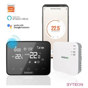 EVOLVEO Thermal, intelligens, vezeték nélküli, programozható termosztát