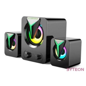 ESPERANZA USB HANGSZÓRÓK 2.1 LED SZIVÁRVÁNY SOPRANO