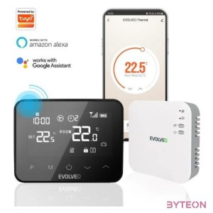EVOLVEO Thermal, intelligens, vezeték nélküli, programozható termosztát