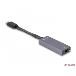Delock USB Type-C adapter  2,5 Gigabit LAN vékony