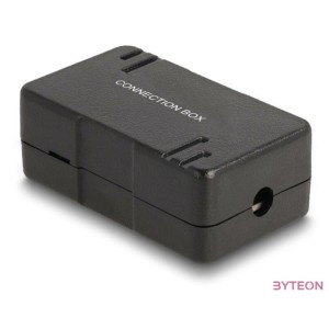 Delock Hálózati kapcsolat doboz LSA Cat.6, fekete