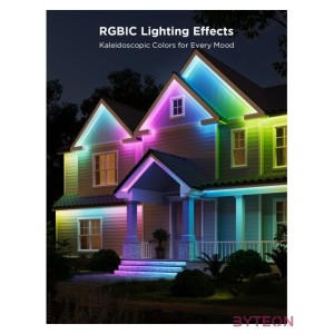 Govee Phantasy Kültéri LED RGBIC Szalag (10m)