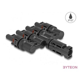 Delock DL4 napkonnektorok 1 x apa - 4 x anya