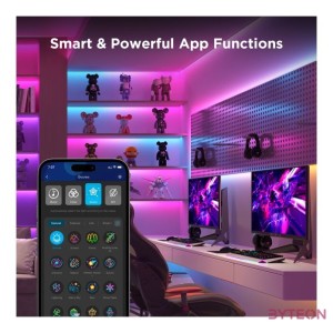 Govee RGBIC Wi-Fi  Bluetooth LED szalagfények védőbevonattal (5M)