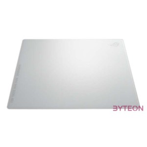 ASUS ROG Moonstone Ace L Glass Mousepad, 500x400mm, White Edition