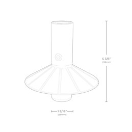 HOTO QWLYD001 Kemping zseblámpa, 180lm, USB-C