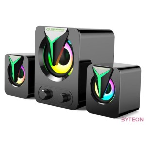 ESPERANZA USB HANGSZÓRÓK 2.1 LED SZIVÁRVÁNY SOPRANO