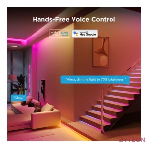 Govee RGBIC Wi-Fi  Bluetooth LED szalagfények védőbevonattal (5M)