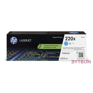 HP 220X , W2201X Original Toner Cyan für ca. 5.500 Seiten