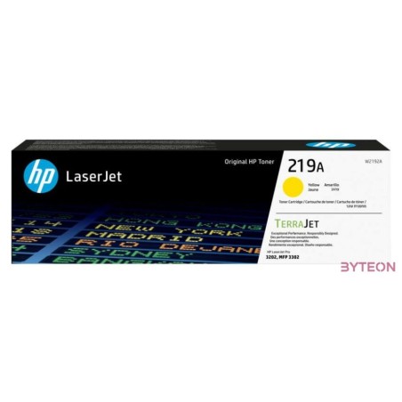 HP 219A , W2192A Original LaserJet Toner Gelb für ca. 1.200 Seiten
