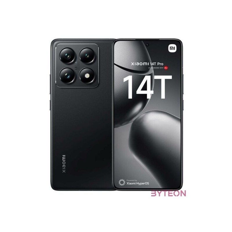 Xiaomi 14T Pro 5G 12,512GB Dual-SIM Smartphone Titan Schwarz EU