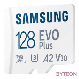 Samsung Evo Plus (2024) 128 GB microSDXC Speicherkarte (160 MB,s, Class 10, U3)
