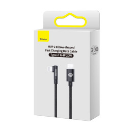 Baseus USB-C to Lightning MVP 20W 2m Cable (Black)