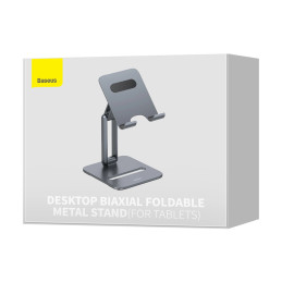 Baseus Biaxial stand holder for tablet (gray)