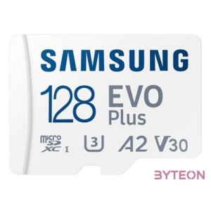 Samsung Evo Plus (2024) 128 GB microSDXC Speicherkarte (160 MB,s, Class 10, U3)