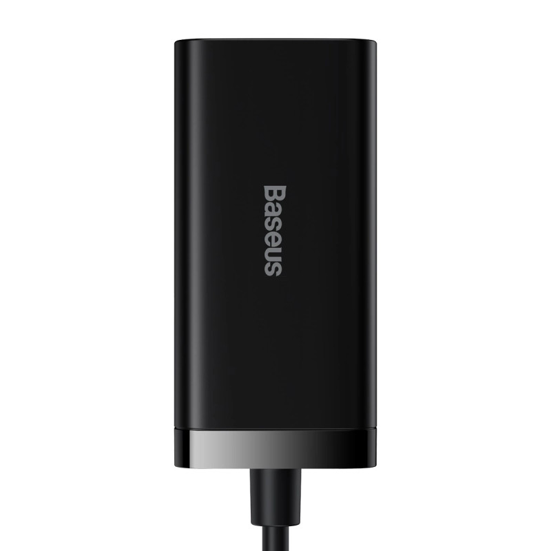 Baseus GaN3 Pro wall charger 2xUSB-C + 2xUSB, 100W (black)