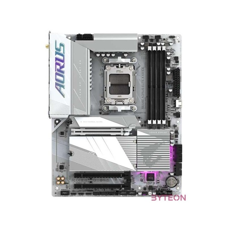 GIGABYTE B650E AORUS Elite X AX ICE ATX Mainboard Sockel AM5