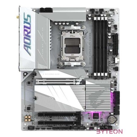GIGABYTE B650E AORUS Elite X AX ICE ATX Mainboard Sockel AM5