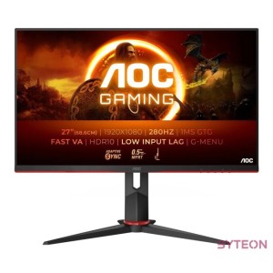 AOC 27G2ZN3 68,6cm (27) FHD VA Gaming Monitor 169 HDMI,DP 280Hz 0,5ms (MPRT) Sync