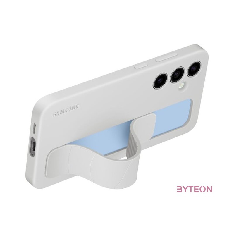 Samsung Standing Grip Case für Galaxy S24 FE blau grau