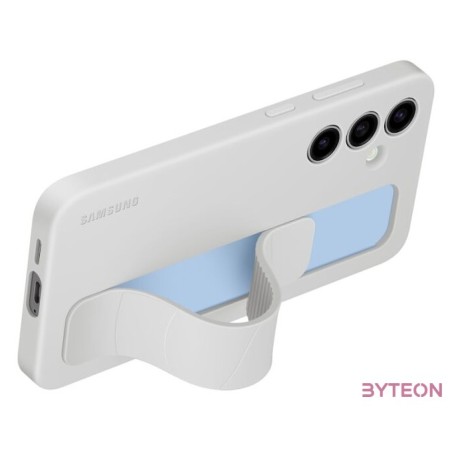 Samsung Standing Grip Case für Galaxy S24 FE blau grau