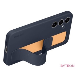 Samsung Standing Grip Case für Galaxy S24 FE blau schwarz