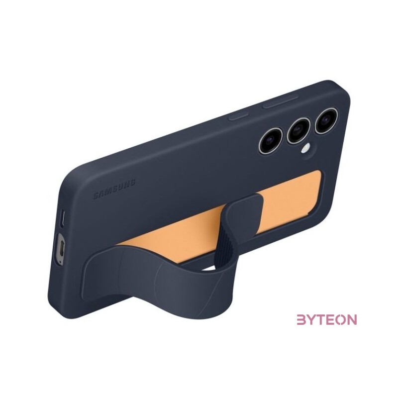 Samsung Standing Grip Case für Galaxy S24 FE blau schwarz